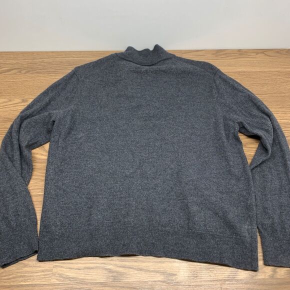 UNTUCKit Quarter Zip Sweater 100% Extra Fine Merino Wool Men’s XXL - Picture 6 of 6